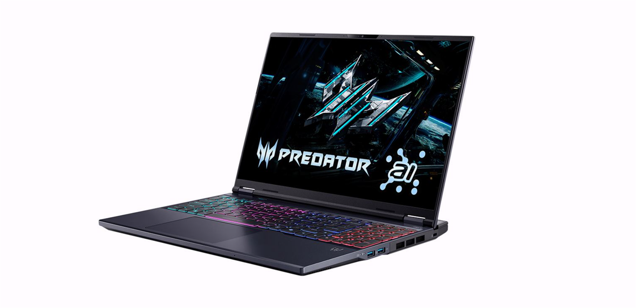 Acer Predator Helios Neo 16 AI PHN16-73-934N 16" Gaming Laptop Computer - Abyssal Black